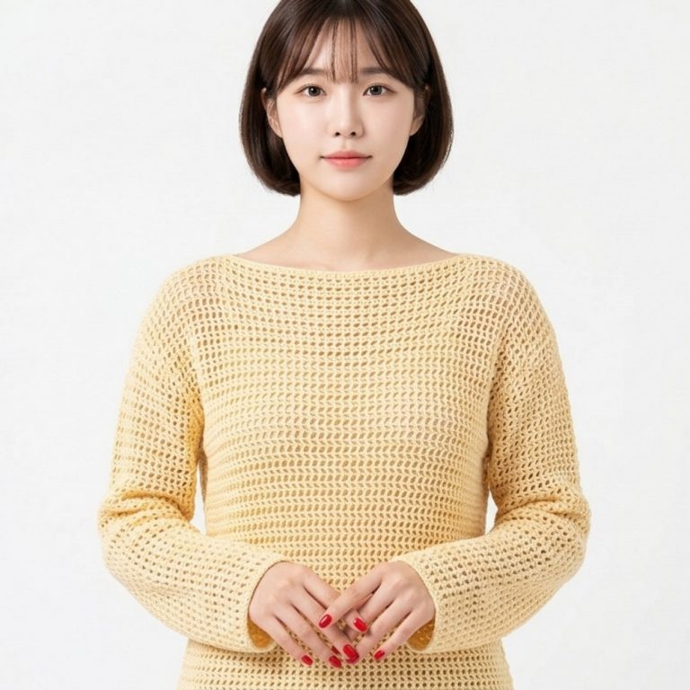 Crochet How to Make a Trendy Blouse (Mesh Top) - Step-by-Step Guide 7