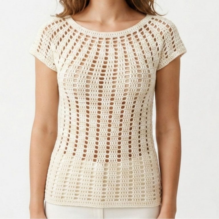 TUTORIAL Crochet Sweater 8